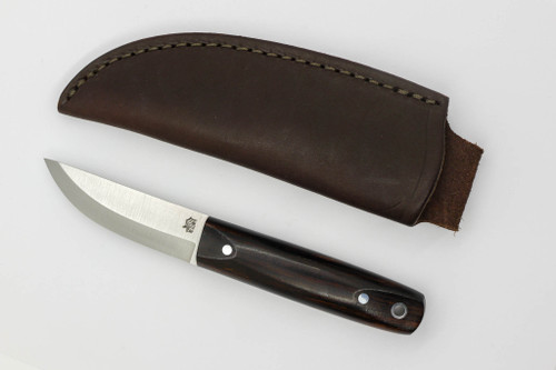 LT Wright Knives Pronghorn - Magnacut - Scandi Grind - Desert Ironwood w/ Black Liners - 6