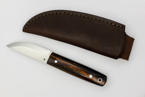 LT Wright Knives Pronghorn - Magnacut - Scandi Grind - Desert Ironwood w/ Black Liners - 17 LT Wright Knives Pronghorn - Magnacut - Scandi Grind - Desert Ironwood w/ Black Liners - 17