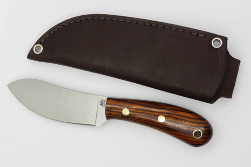 LT Wright Knives Camp MUK - Flat Grind - A2 Steel - Desert Ironwood w/ Black Liners - 2 LT Wright Knives Camp MUK - Flat Grind - A2 Steel - Desert Ironwood w/ Black Liners - 2