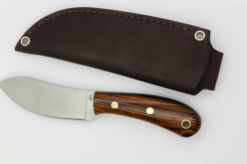 LT Wright Knives Camp MUK - Flat Grind - A2 Steel - Desert Ironwood w/ Black Liners - 3 LT Wright Knives Camp MUK - Flat Grind - A2 Steel - Desert Ironwood w/ Black Liners - 3