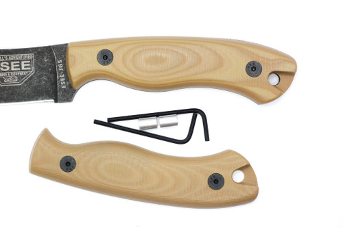 TKC G10 Handle for ESEE JG5 - Coyote Brown