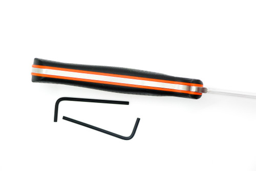 TKC G10 Handle for ESEE AGK - Black W/ Orange Liner