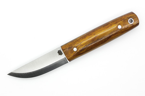 LT Wright Knives Pronghorn - 3V Steel - Scandi Grind - Desert Ironwood W/ Black Liners - 3