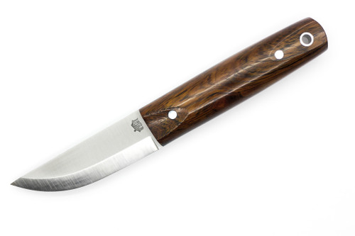 LT Wright Knives Pronghorn - 3V Steel - Scandi Grind - Desert Ironwood W/ Black Liners - 5