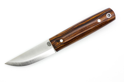 LT Wright Knives Pronghorn - 3V Steel - Scandi Grind - Desert Ironwood W/ Black Liners - 11