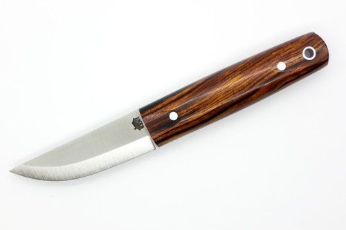 LT Wright Knives Pronghorn - 3V Steel - Scandi Grind - Desert Ironwood W/ Black Liners - 19