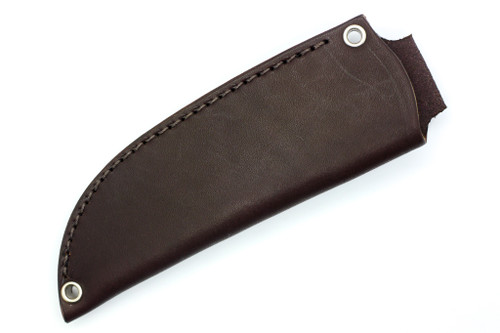 TKC: #IA Pouch Style Leather HIP Sheath Brown, RH, WITHOUT Firesteel Loop