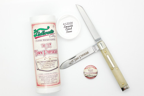 Great Eastern Cutlery Tidioute #41 Town Physician - 2 Blade - Smooth Oiled Bone