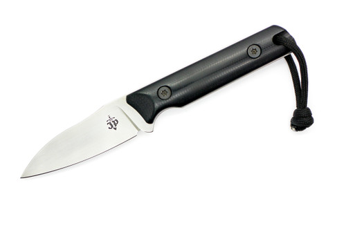 JP Bladesmithing - Wharnfang XL - 3.125" AEB-L Fixed Blade W/ Black G-10 Handle & Black Kydex Sheath