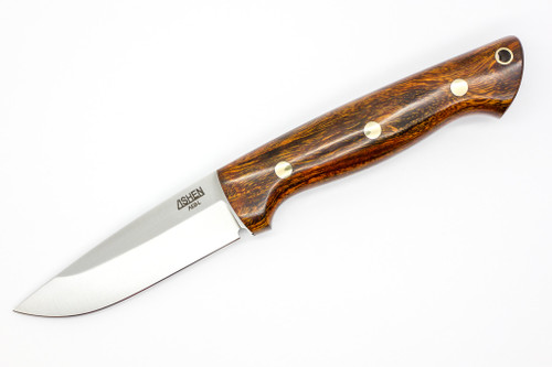 Lishen Knives - Dakota - 3.75" AEB-L Fixed Blade W/ Desert Ironwood Handle