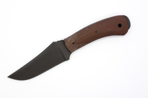Winkler Knives - Blue Ridge Crusher - 80CRV2 Steel - Flat Grind - Brown Laminate