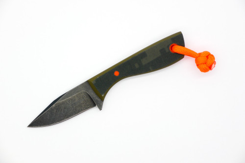 Aux Mfg - Runt - 2"  AEB-L stainless steel Blade w/ Digital Camo G10 Handles