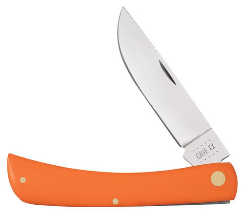 Case Cutlery: Sod Buster - Orange Synthetic Smooth Handle - 1 Blade