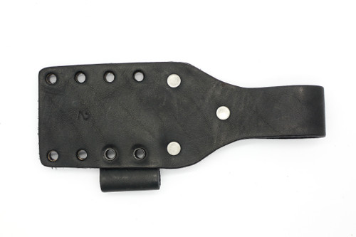 TKC: ESEE 4 Leather Backer - Black WITH Firesteel - #2