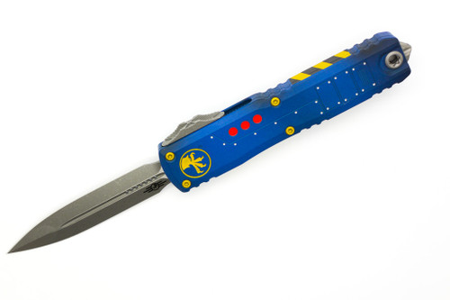 Microtech - Ultratech ZBP D/E Signature Series - The Fallout - Double Sided - Apocalyptic Standard - Automatic Knife