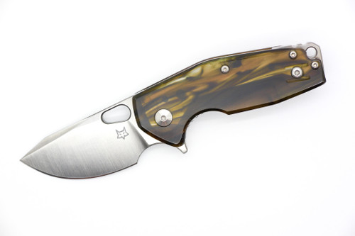 Fox Knives - Suru  - 2.36"  Satin M398 Steel Folding Blade w/ Extrusion C85002 Handle