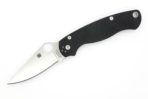 Spyderco Knives - Para Military 2 - 3.45" S45VN Steel Folding Pocket Knife w/ Black Textured G10 Handle