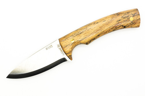 Judith Knife Co. - Greenbo - 3.5" Nitro-V Fixed Blade W/ White Oak Wood Handle