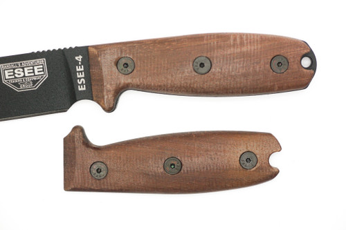 TKC: COMPACT G10 Handle for ESEE 3 / ESEE 4 - Brazilian Ebony