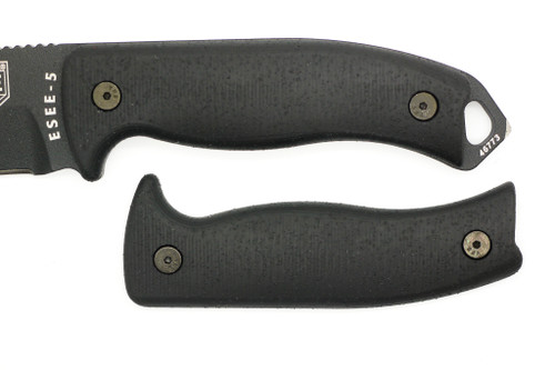 TKC 2.0 Handle for ESEE 5/6  - Black Grip-X