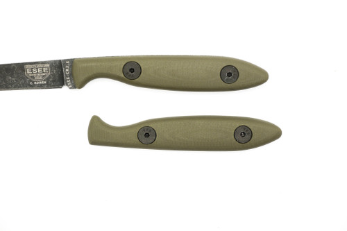 TKC: G10 Handle for ESEE CR2.5 - Ranger Green