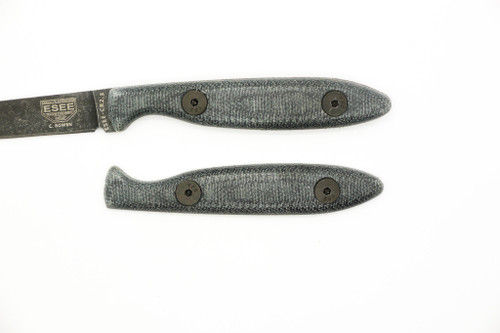TKC: Canvas Micarta Handle for ESEE CR2.5 - Black