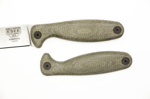 TKC: Canvas Micarta Handle for ESEE Xancudo - OD Green