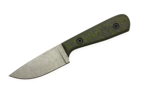 Very Good Knife Company - Adventure - 3.75" AEB-L Fixed Blade W/ Foresteye FatCarbon Handle