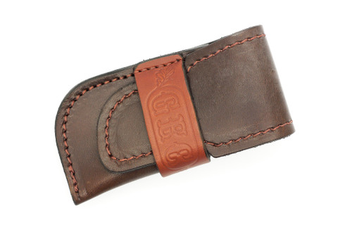 Great Eastern Cutlery Leather Folding Belt Sheath, Small