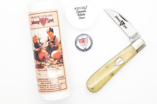 Great Eastern Cutlery GEC #93 Farm & Field Wood Chipper - 1 Blade - Smooth White Bone - Long