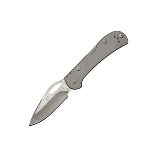 Buck Knives: Mini Spitfire - 420HC - Gray Aluminum