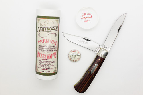 Great Eastern Cutlery GEC #72 Northfield French Creek Trapper - 2 Blade - Kingwood