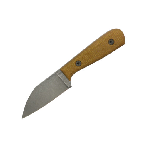 Very Good Knife Company - Hawk - AEB-L Fixed Blade W/ Castille Jute Canvas Micarta Handle