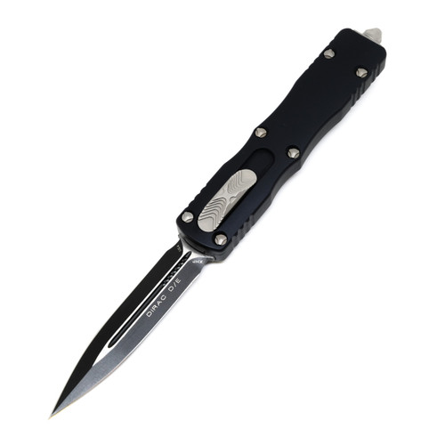 Microtech Dirac Double Edge, Black Aluminum / Black M390 - 225-1
