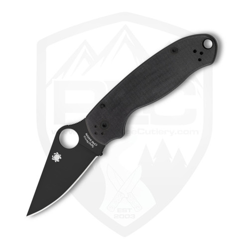 Spyderco Para 3 Black G10, DLC S45VN - C223GPBK