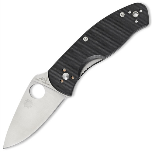 Spyderco Persistence - Black G-10 / Satin 8Cr13MoV - C136GP