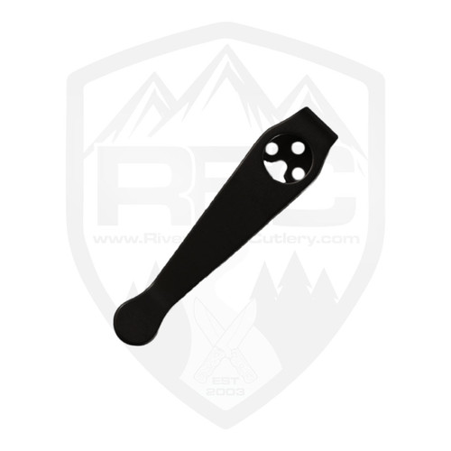 Lynch Northwest Spyderco Standard Titanium Clip, Black