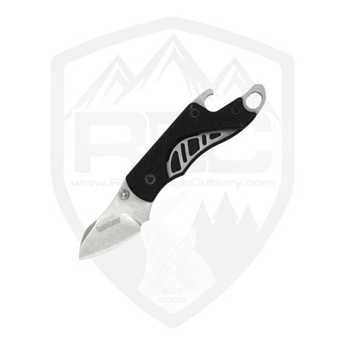 Kershaw Cinder Black Nylon, Stonewash 3Cr13 - 1025
