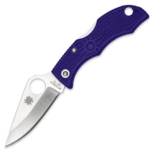 Spyderco Ladybug 3, Purple FRN / Satin VG-10 - LPRP3