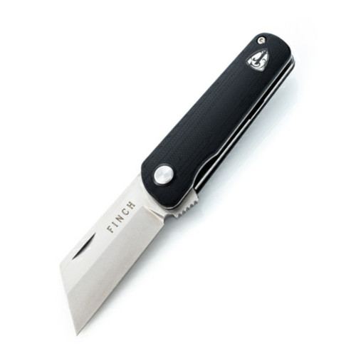 Finch Runtly - Black Shiner Stonewash Satin 154CM