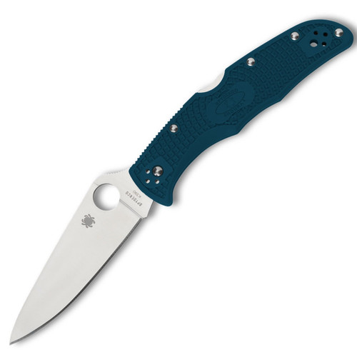 Spyderco Endura 4, Blue FRN / Satin K390 - C10FPK390
