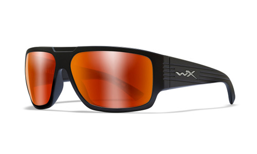 Wiley X ACVLS05 Vallus POL Crimson Mirror Lens/Matte Black Frame