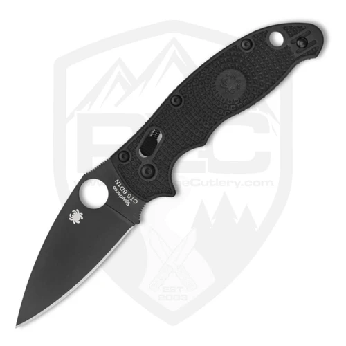 Spyderco Manix 2 Lightweight Black FRCP, Black BD1N - C101PBBK2