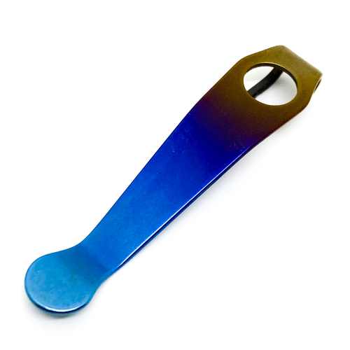 Lynch Northwest Spyderco Wire Clip Replacement Fade Anodized Ti