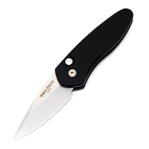 ProTech Sprint Black Aluminum, Stonewash S35VN - 2905