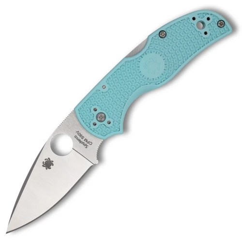 Spyderco Native 5 Lightweight - Teal FRN / Satin CPM S90V - C41PTBL5 *Distributor Exclusive*