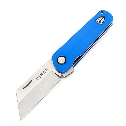 Finch Runtly - Military Blue Stonewash Satin 154CM