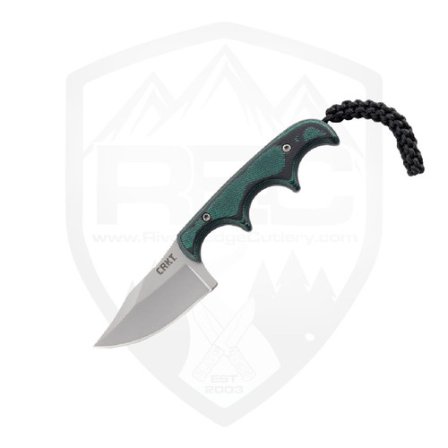 CRKT 2387 Minimalist Bowie Green Micarta