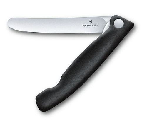 Victorinox Swiss Classic Folding Field Paring Knife Black
