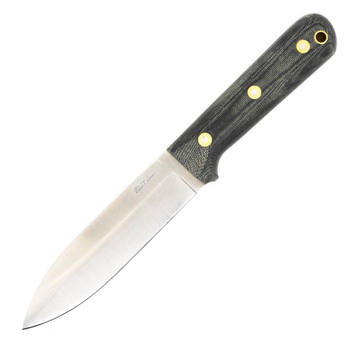 LT Wright Gen 5 Black Matte Micarta Scandi A2
